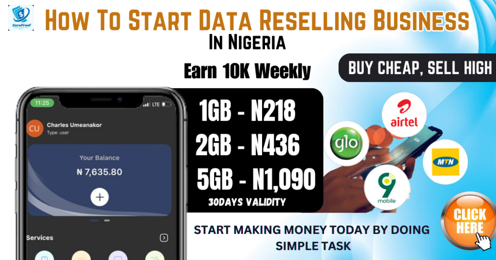 how to start data reselling business in Nigeria
