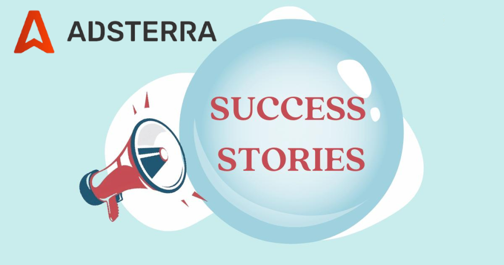 succeeds with adsterra