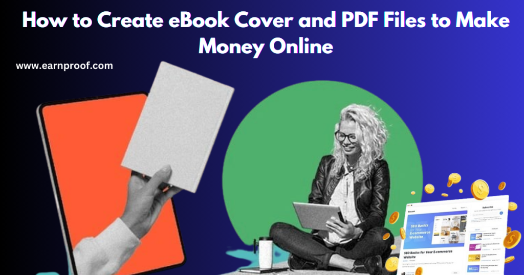 how to create ebook cover and make money online